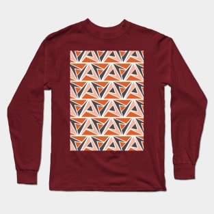 Abstract Triangles Long Sleeve T-Shirt